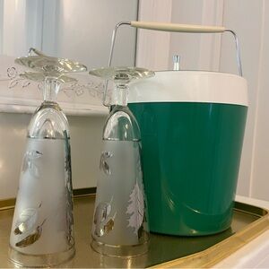 Vintage MCM Ice Bucket